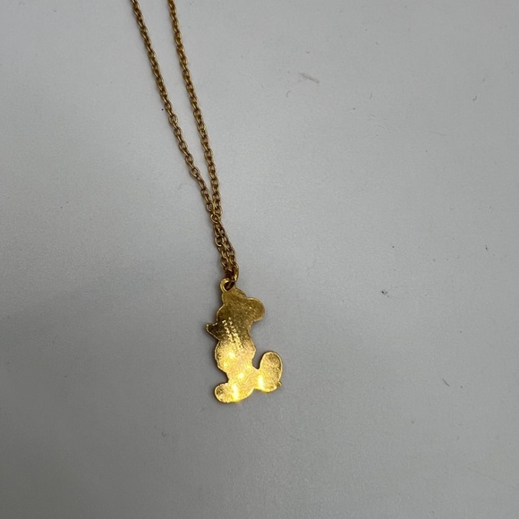 Vintage Disney Mickey Mouse Necklace and Adjustable Ring - Picture 6 of 10